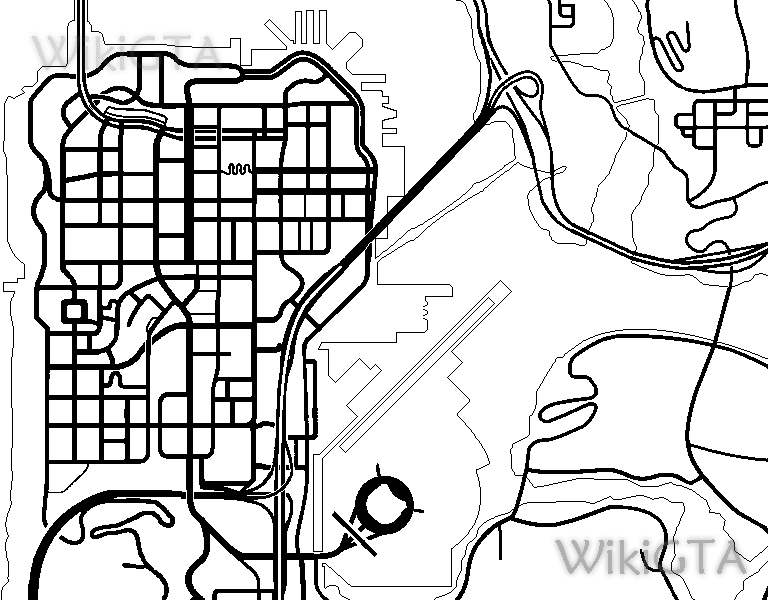gta sa map. From WikiGTA - The Complete